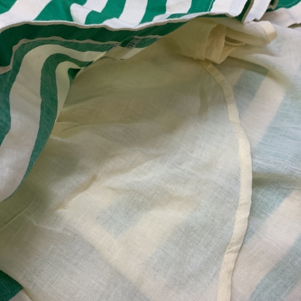 Anthropologie Corey Lynn Calter green striped tank summer spring midi size 8 - Picture 6 of 8
